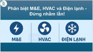 Phân biệt M&E, HVAC và điện lạnh